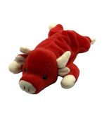TY Beanie Baby Snort The Red Bull 9 inches DOB 5/15/1995 No Heart Tag - €6,84 EUR