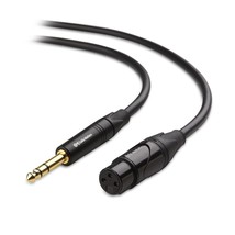 6 Ft Male To Female Cable Matters 6.35Mm (1/4 Inch) Trs To, 1/4 To Xlr C... - £23.48 GBP