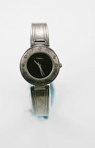Fossil Uhr Damen Edelstahl Retro Silber Wasserdicht Schwarz Quarz - £27.92 GBP