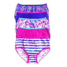 Wonder Nation Girls Brief Panties, 5 Pack Assorted Colors Size 16 - £10.27 GBP