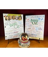 The Wizard of Oz &amp; Return to Oz Scripts Signed- Autograph Reprints- Judy... - $856.26 MXN