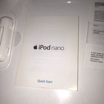 iPod Nano 2007 8GB Original Packaging, Quick Start Guide, & Stickers Only  - $17.12