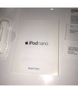 iPod Nano 2007 8GB Original Packaging, Quick Start Guide, &amp; Stickers Only  - £13.46 GBP