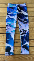 vapor 95 NWOT women’s marbled leggings size S blue E5 - £13.25 GBP