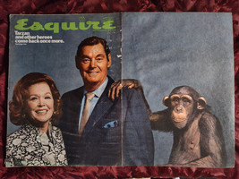 ESQUIRE April 1970 Tarzan Johnny Weissmuller Marueen O&#39;Sullivan Wayne Cochran  - £12.76 GBP