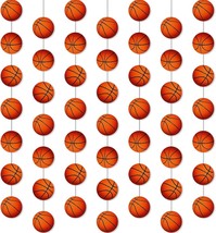 12 Pcs Basketball Party Banners Sports Theme Party Hanging Decorations Basketbal - £21.87 GBP