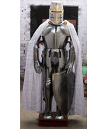 Fully Wearable Medieval Knight Suit Of Templar Armor Combat Full Body Ar... - £556.70 GBP