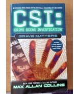 CSI Grave Matters paperback, very good used condition - $2.72 CAD