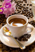  Espresso Half-Caff -  1 Bag  Whole Bean Dark Roasted Decaffeinated Coffee Decaf - £7.74 GBP
