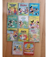 Little Golden Books Lot of 11 Disney Vintage Mickey Mouse Barbie Sesame ... - £20.25 GBP