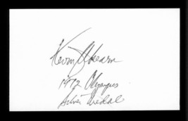 Vintage Sports Autograph 1972 Olympics Ice Hockey Kevin Ahearn 3x5 Card - £16.36 GBP