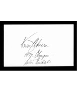 Vintage Sports Autograph 1972 Olympics Ice Hockey Kevin Ahearn 3x5 Card - £16.35 GBP