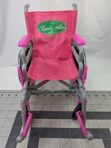 Beverly Hills Doll Wheelchair Pink for 18 Inch Camino Intl - £8.43 GBP