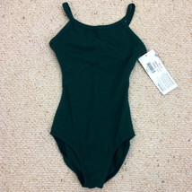 Eurotard 10527c Hunter Green Cami Dance Leotard Child Size Xs (2-4) Nwt - $14.24