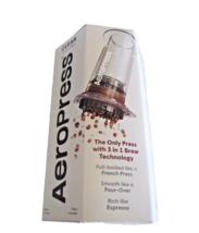AeroPress Coffee Press Maker Clear Model 3-in-1 Brew System Portable Travel - $27.95