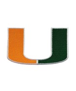 University of Miami Hurricanes NCAA Football Fully Embroidered Iron On P... - £4.24 GBP+