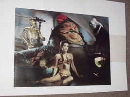 Star Wars Poster #27 Movie Slave Leia Jabba Bib Fortuna C-3PO Return of the Jedi - £55.74 GBP
