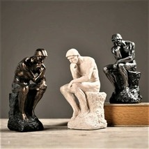 Elephant Statue Lucky Charm Figurine Resin Sculpture For Modern Home Décor  - £54.74 GBP
