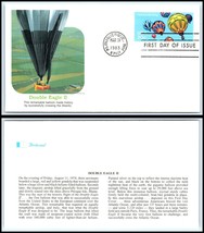 1983 US FDC Cover -Hot Air Balloon, Double Eagle II, Albuquerque, New Me... - $2.96