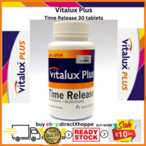 Vitalux Plus Time Release 30 tablets Multivitamin &amp; Multimineral for Eyes Health - £22.28 GBP