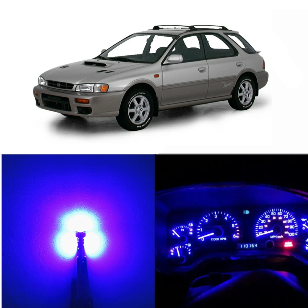 WLJH 21X Dash Light Bulbs Led Full Conversion Kit for  Impreza 1999-2001 Instrum - $178.62