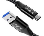 Usb C Cable 4.9Ft - Usb A To Type C 3.2 Gen 2 Cord Braided 10Gbps Androi... - $25.99