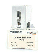 NIB MORSE BORG WARNER 195801 SCR/HEAT SINK ASM VLT-5 ES I-6 175B0144 - £40.02 GBP