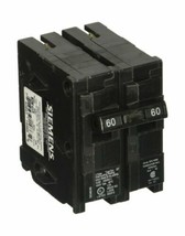 Siemens Q260 2-Pole 60-Amp 120/240V Plug-In Circuit Breaker - £29.72 GBP