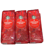 3 PACK  16oz Starbucks 2024 Christmas Blend Coffee Whole Bean Sumatra - $797.30 MXN