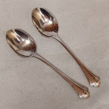 Oneida Falkirk Soup Spoons 2 Stainless Steel 6.675" - $18.95