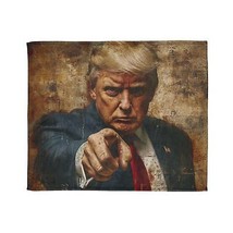 Preisdent Donald Trup &quot;I Want You&quot; Soft Polyester Blanket - £23.52 GBP+
