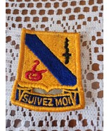 US Army 14th Cavalry Regiment &quot;Suivez Moi (Follow Me)&quot; Patch. Vietnam War - $25.79 CAD