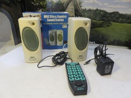 MRC AA552 CITY/COUNTRY SOUND STATION W/REMOTE &amp; SPEALERS- BXD- WORKS FIN... - $1,597.46 MXN