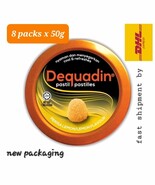 Dequadin  Lemon Pastilles Cool and Refreshes  8 packs x 50g - Fast ship ... - $94.46 CAD