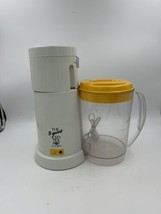 The 3 quart Iced Tea Maker by Mr Coffee Machine and Pitcher Yellow Lid READ - $23.95