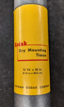 Vintage KODAK Dry Mounting Tissue Roll in Tube - 20&quot; x 10 yards KP25869H - £98.09 GBP