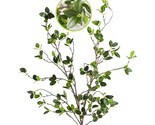 Artificial Plant 43.3 Inch Green Branches Leaf Shop Garden Office Home D... - $36.09