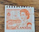Canada Stamp Queen Elizabeth II 6c Used 468A - $0.94