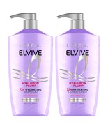 L&#39;Oreal Paris Elvive Hyaluron Plump Shampoo and Conditioner Set for Dehy... - $702.33 MXN