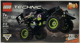 LEGO Technic Monster Jam Grave Digger 42118 Pull Back Building Kit 212pcs 7+2in1 - £26.14 GBP