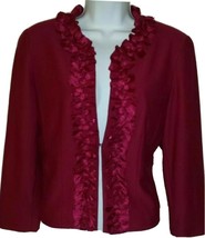 Coldwater Creek Party Jacket, Hot Pink, Size 8P - £25.09 GBP