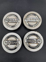 Set of 4 Nissan 40432 Factory OEM Center Wheel Lug Dust Hub Cap Rim Cover Stock - £15.16 GBP