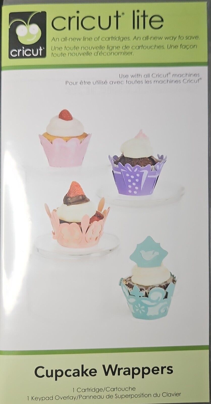 Cricut Cartridge - Cupcake Wrappers - $5.90