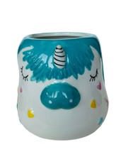 Unicorn Coffee Mug Cup Figurine Holiday Home Magical Horse hearts fairy pegasus - $39.55
