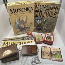 Munchkin Original &amp; Zombies Card Game Steve Jackson Games 2012 Fun Party - £14.90 GBP