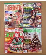 Woman’s Day LOT of 4 Christmas Magazines &#39;95  &#39;97  &#39;98  &amp; &#39;01 Gifts Deco... - $27.08 CAD