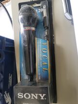 Original Sony F v120 Dynamic Mic Microphone Mono Vintage NOS - $12.37