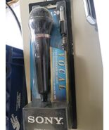 Original Sony F v120 Dynamic Mic Microphone Mono Vintage NOS - $12.37