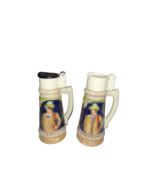 Salt And Pepper Shakers Renaissance Beer Steins English Gentleman Beer M... - £7.38 GBP