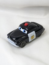 Disney Pixar Cars Sheriff Vehicle Pull Back Kelloggs 2.75 Inch 2006 - £3.90 GBP